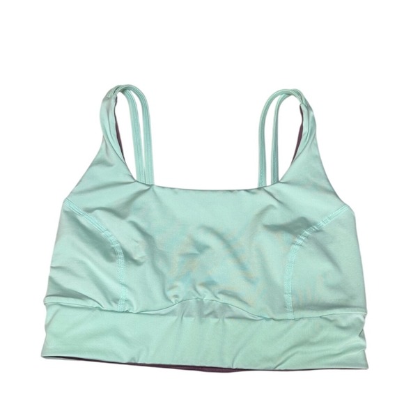 Tera Kaia Other - Tera Kaia Aurora Crop Top Women 4 Mint Green Yoga Athletic Reversible Bra
